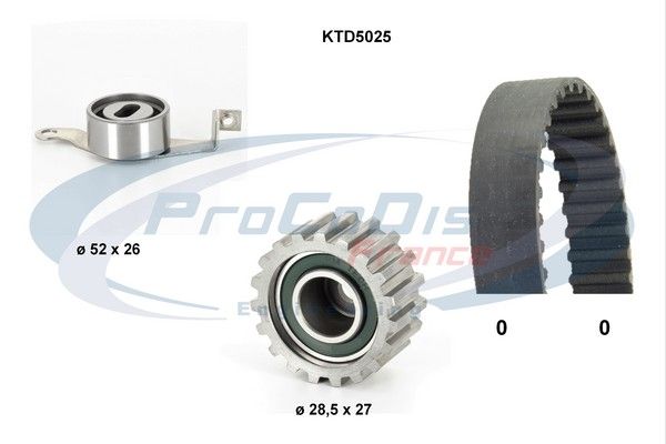 PROCODIS FRANCE Hammasrihma komplekt KTD5025